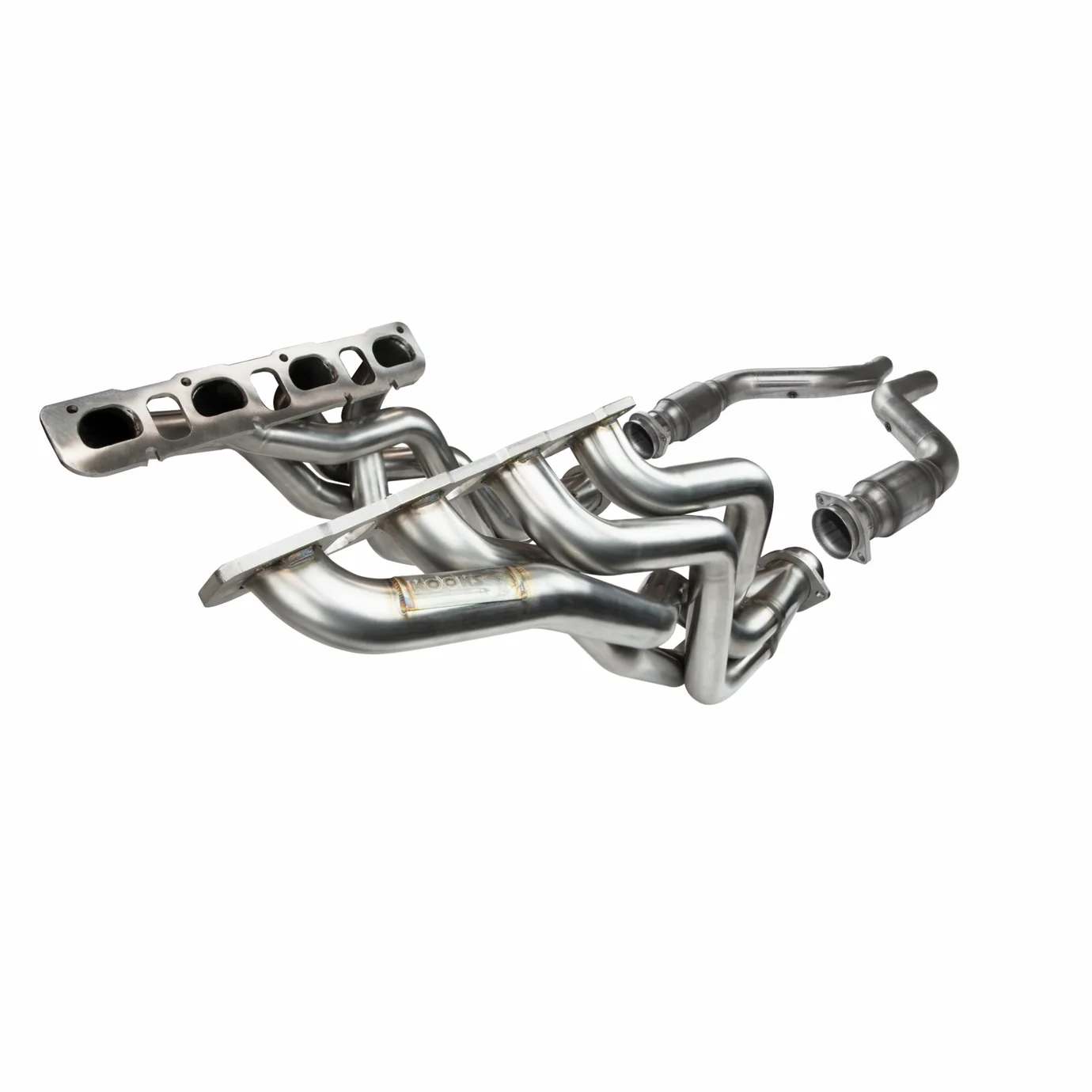 Kooks 2015+ Dodge Challenger / Charger Hellcat 2in x 3in SS Headers w/ Green Catted Connection Pipe