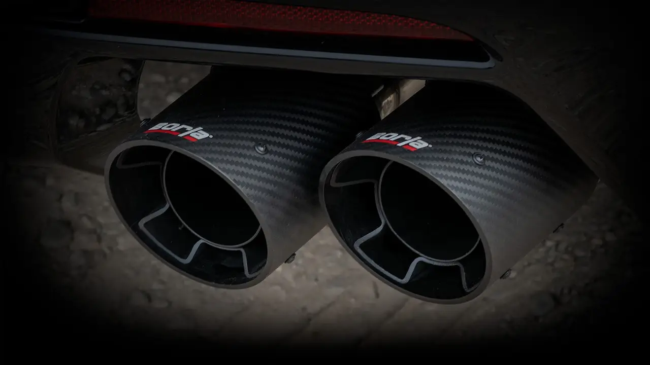 Borla 2016-2024 Chevrolet Camaro SS AT/MT RWD S-type Exhaust (w/ Dual Mode Valves) - Black CF Tip - Image 2