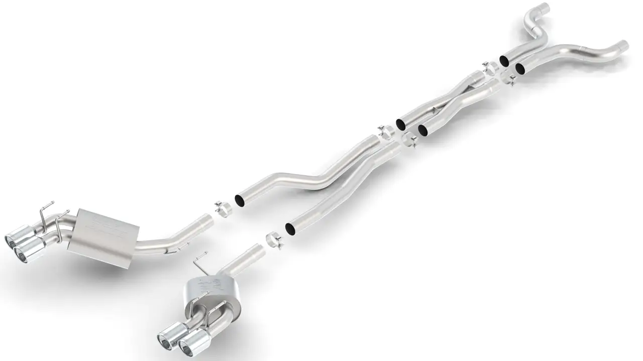 Borla 12-15 Chevrolet Camaro ZL1 Coupe 6.2L 8cyl AT/MT 6spd RWD Aggressive ATAK Catback Exhaust