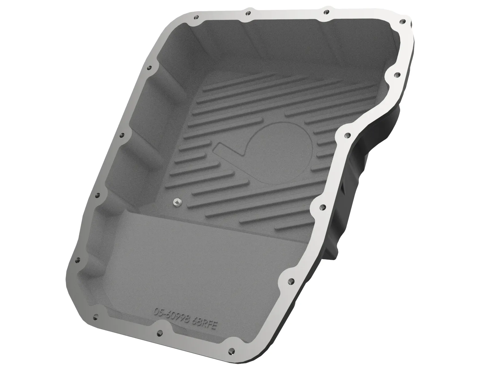 aFe Transmission Pan (Black w/ Machined Fins) 13-19 Dodge Diesel Trucks L6-6.7L (td) - Image 2
