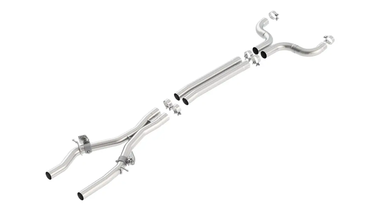 Borla 2016+ Camaro SS 6.2L V8 X-Pipe w/ Mid Pipes w/ AFM Valves