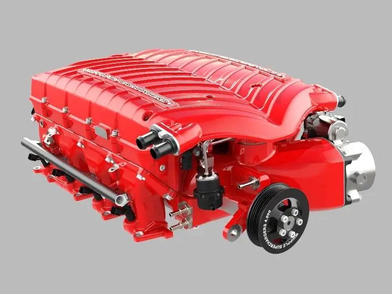 Whipple 2021-2026 Jeep Rubicon 392 (6.4L) Gen 6 3.0L Supercharger Kit - Image 2