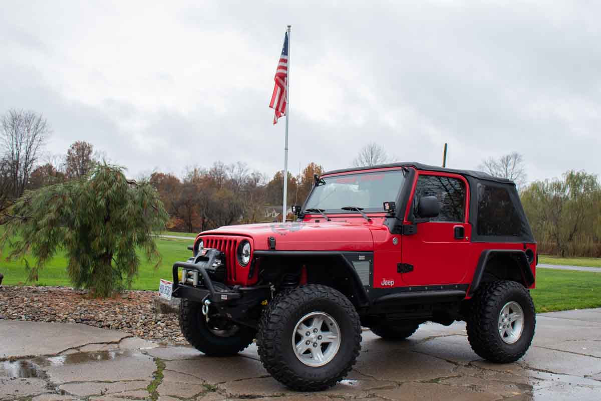 Fishbone Offroad 97-06 Jeep Wrangler Front Fenders Paintable Mesh Upgrade - Image 3