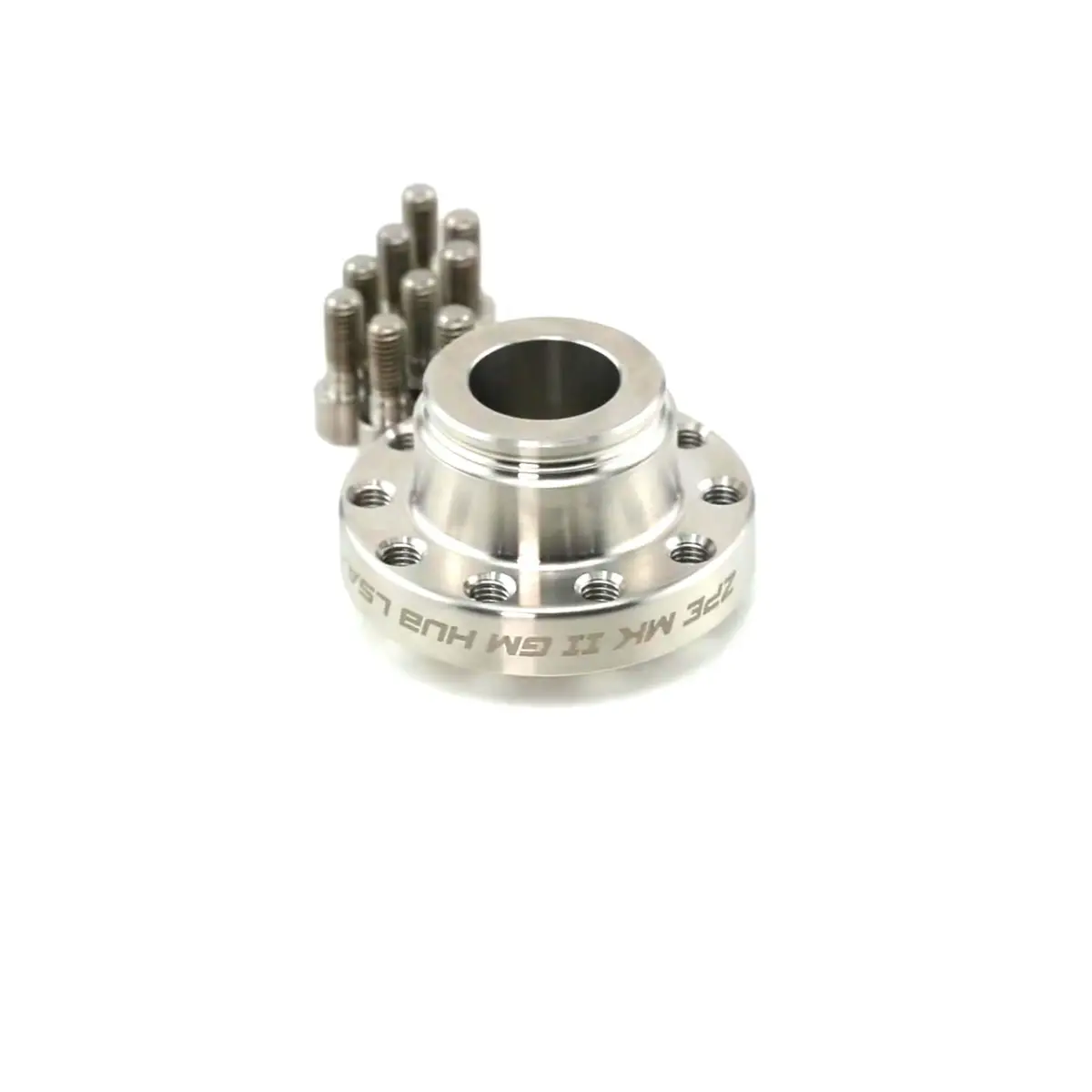 ZPE 2.25″ 8 Rib ZPE GripTec 2pc MKII LSA L3V Black Pulley & Hub Kit - Image 3