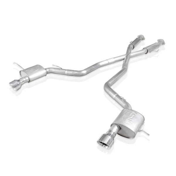 Stainless Works JEEP64CB-C Catback Exhaust Chambered Mufflers for 12-18 Jeep Grand Cherokee SRT8 6.4L & SRT 392 HEMI