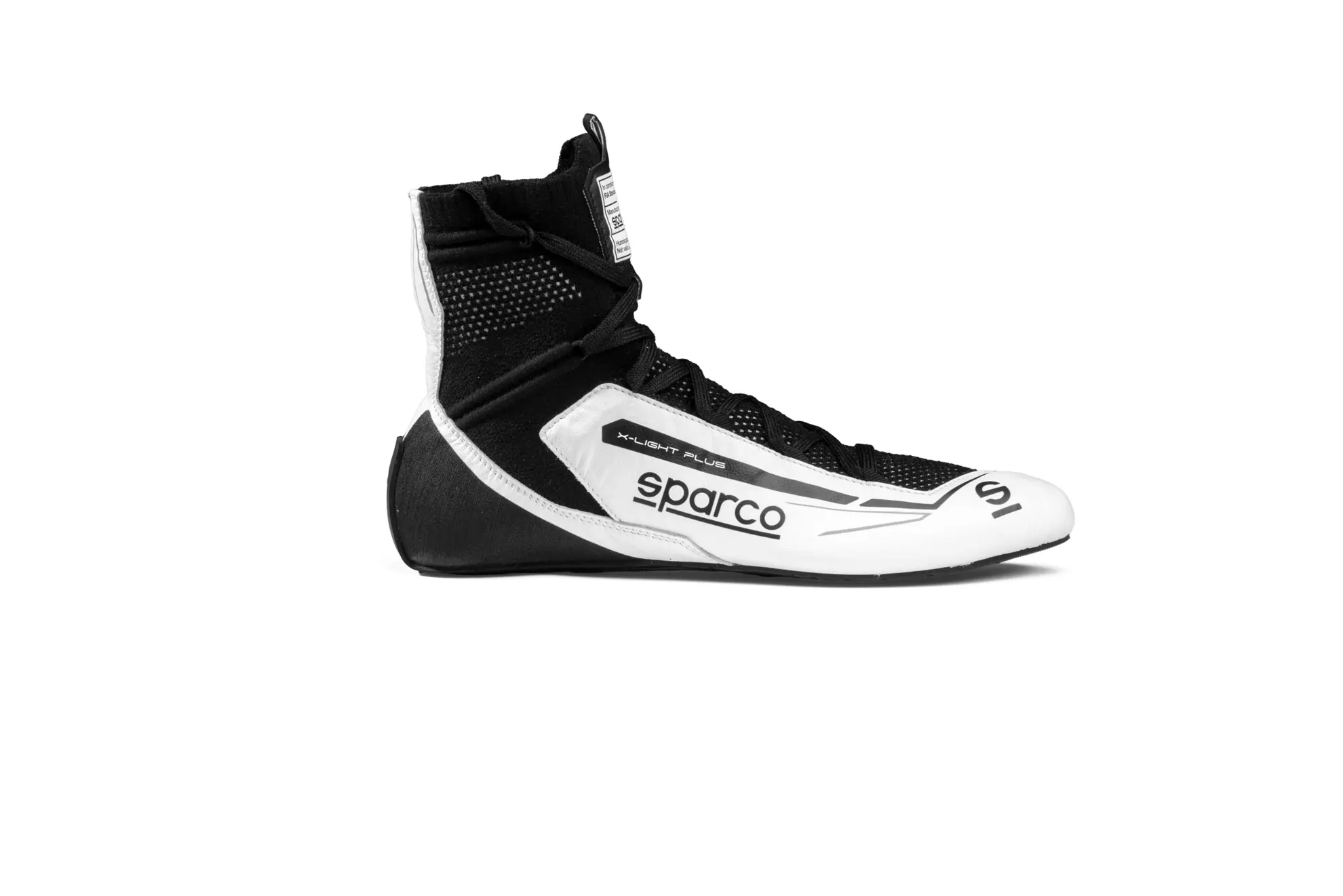 sparco x-light shoe white/black