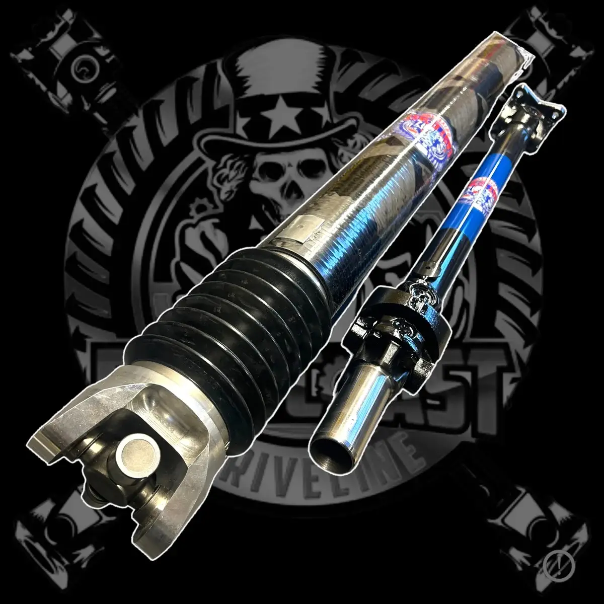 East Coast Driveline 2025 Dodge Ram 1500 3.0L L6 Hurricane HD Front & Rear Driveshaft Kit