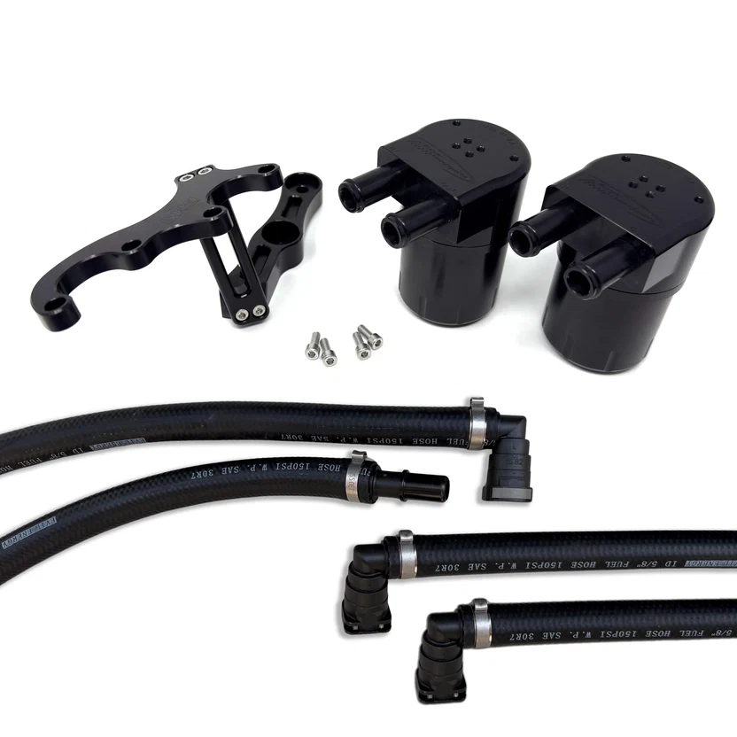 Burger Motorsports 2026+ Dodge Charger Scat Pack Dual Oil Catch Can System (PCV & CCV)